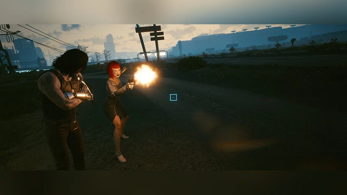 Cyberpunk 2077 — Пресет Ви женского пола