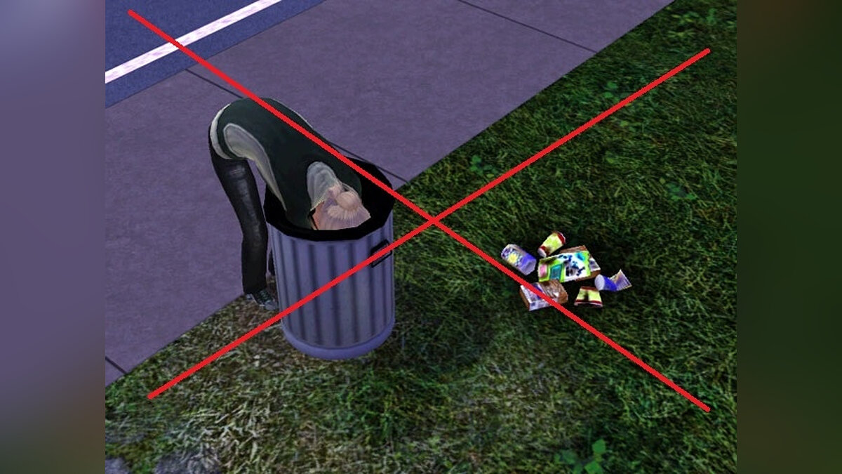 The Sims 4 — Симы больше не будут лазить по мусоркам автономно