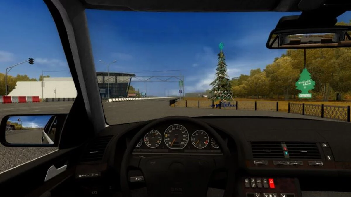 City Car Driving — Mercedes-Benz S350D (W140)