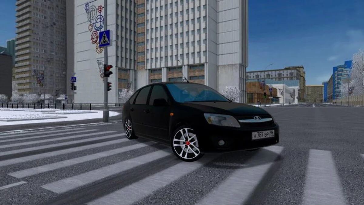 City Car Driving — Lada Granta (Liftback)