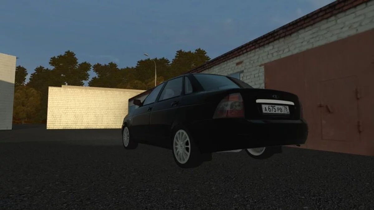 City Car Driving — ВАЗ-2170 Приора