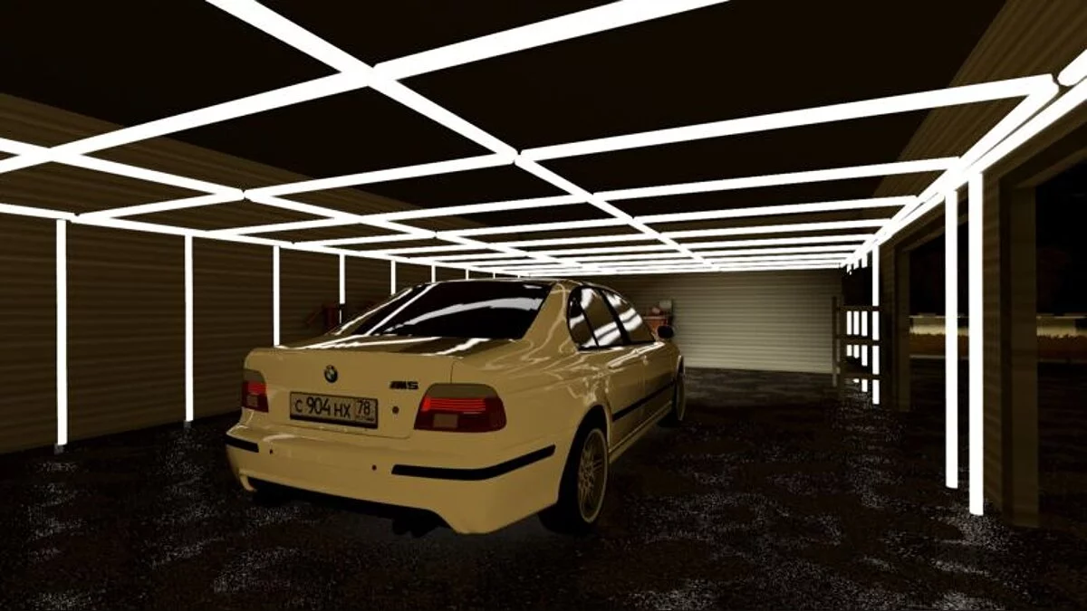 City Car Driving — BMW M5 E39 White