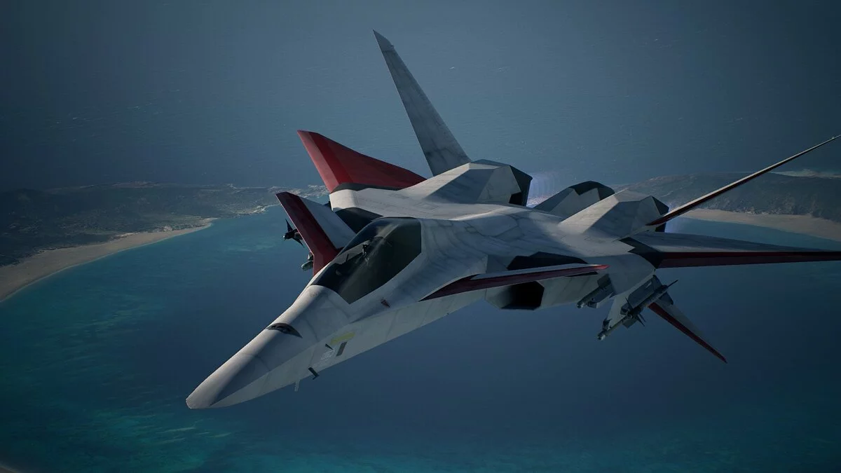 Ace Combat 7: Skies Unknown — Раскраска Infinite для самолета XFA-27