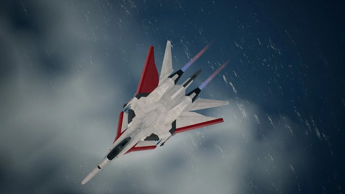 Ace Combat 7: Skies Unknown — Раскраска Infinite для самолета XFA-27