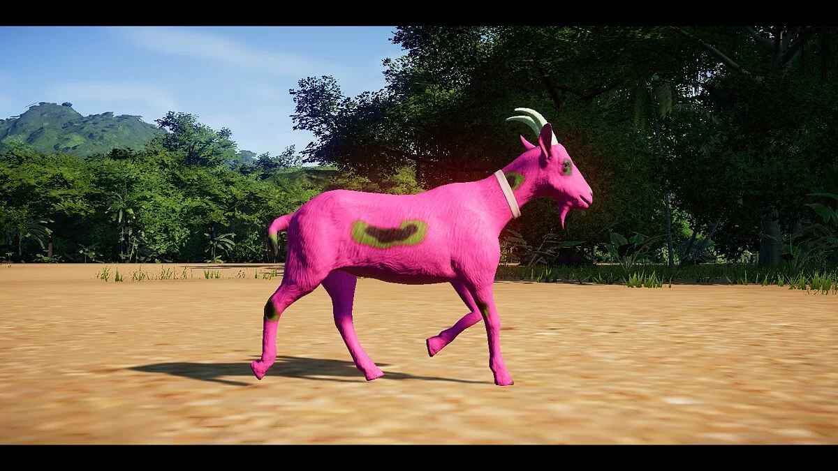 Jurassic World Evolution — Перекраска коз