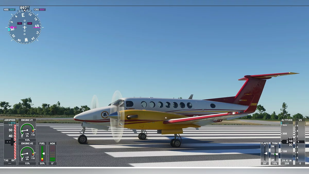 Microsoft Flight Simulator — Раскраска «Королевские авиалинии»