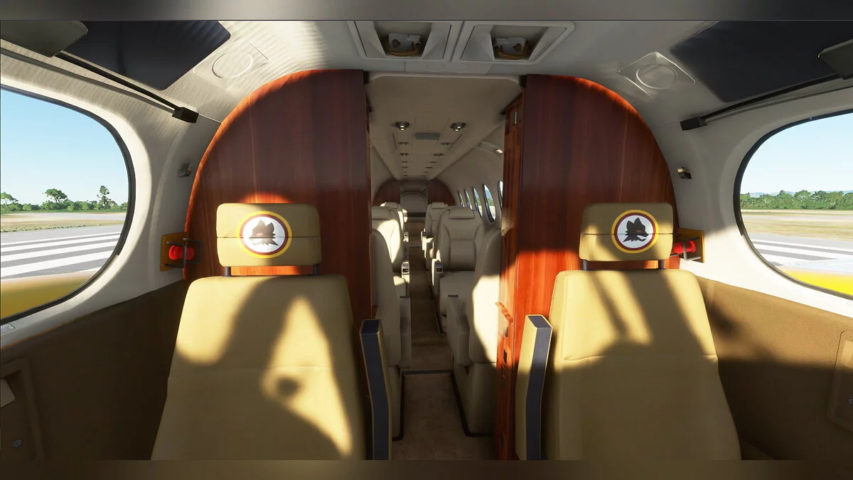 Microsoft Flight Simulator — Раскраска «Королевские авиалинии»