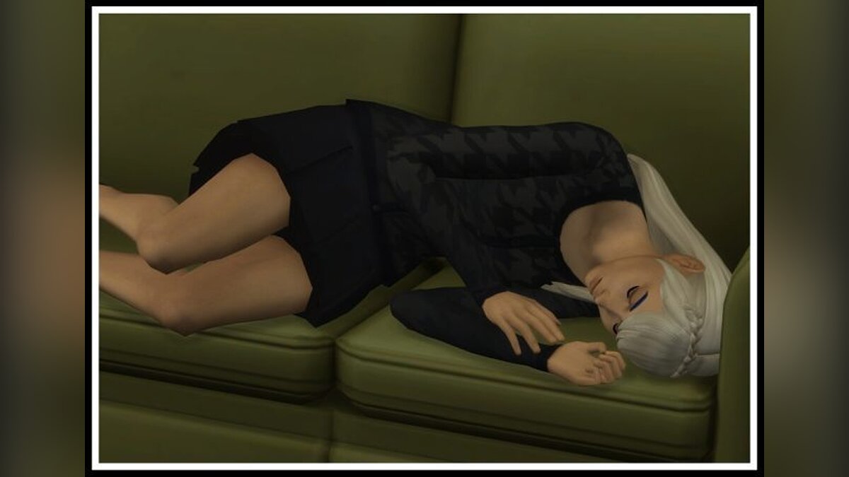 The Sims 4 — Дремать на диване (16.01.2021)
