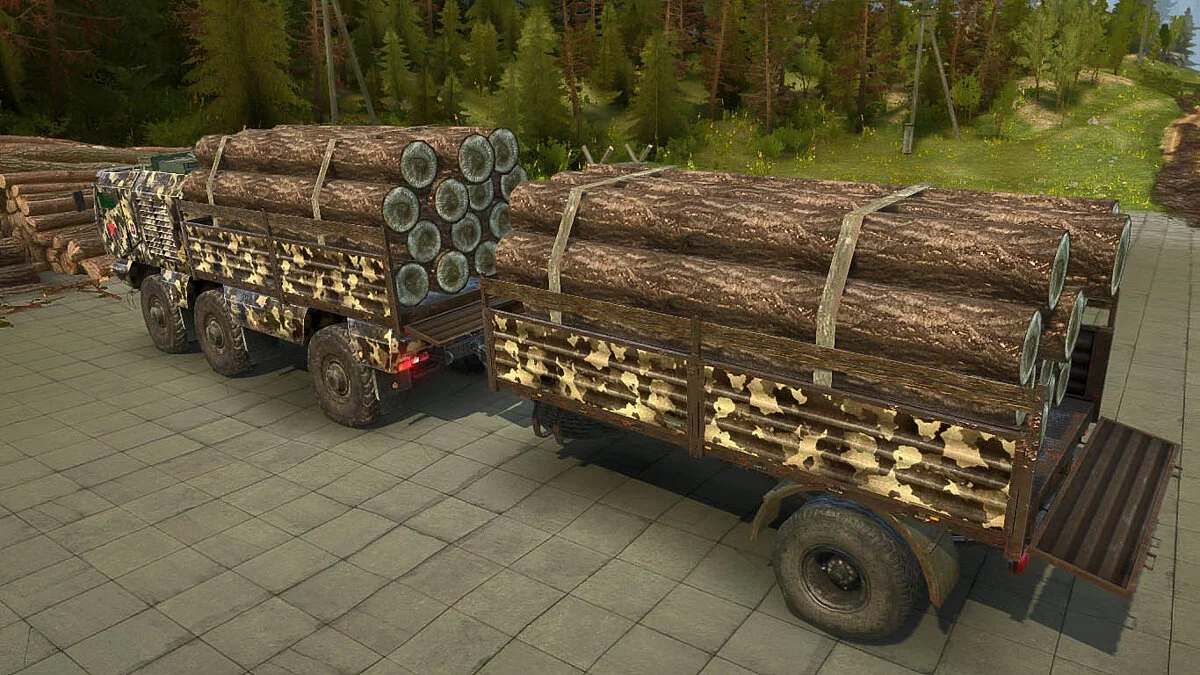 Spintires: MudRunner — Камаз ТАЙФУН v1.0