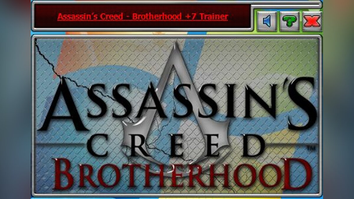 Assassin&#039;s Creed: Brotherhood — Трейнер (+7) [Update: 18.12.2020 - UPlay]