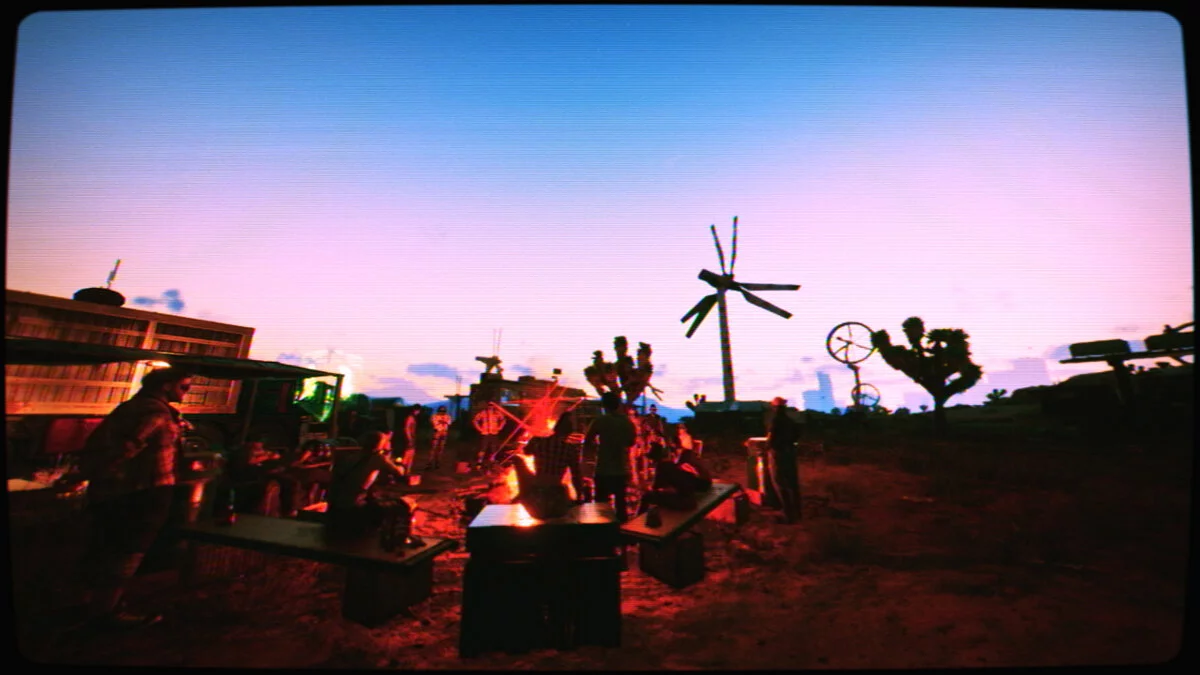 Cyberpunk 2077 — Графика как на видеокассете