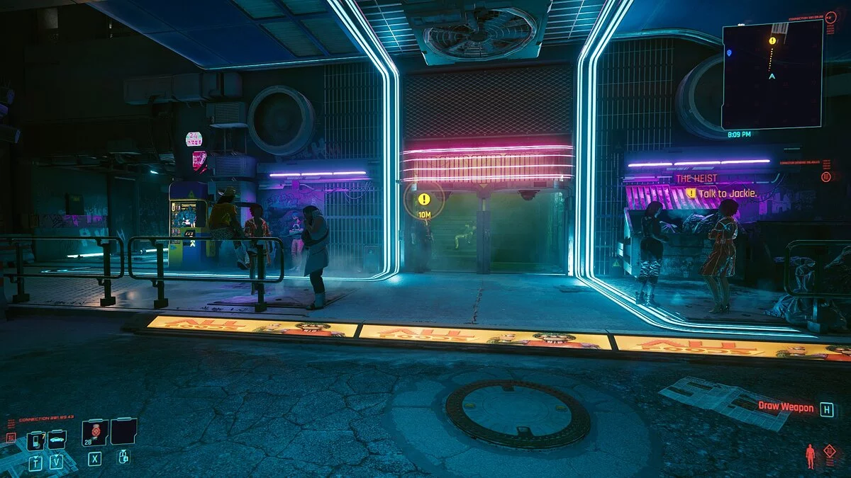 Cyberpunk 2077 — Улучшенная цветокоррекция