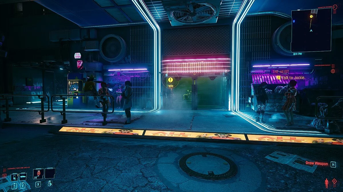 Cyberpunk 2077 — Улучшенная цветокоррекция