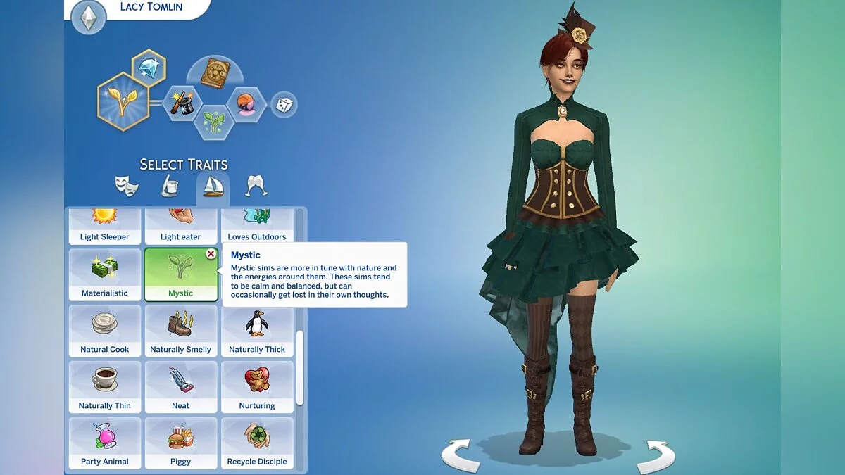 The Sims 4 — Черта характера — мистическая
