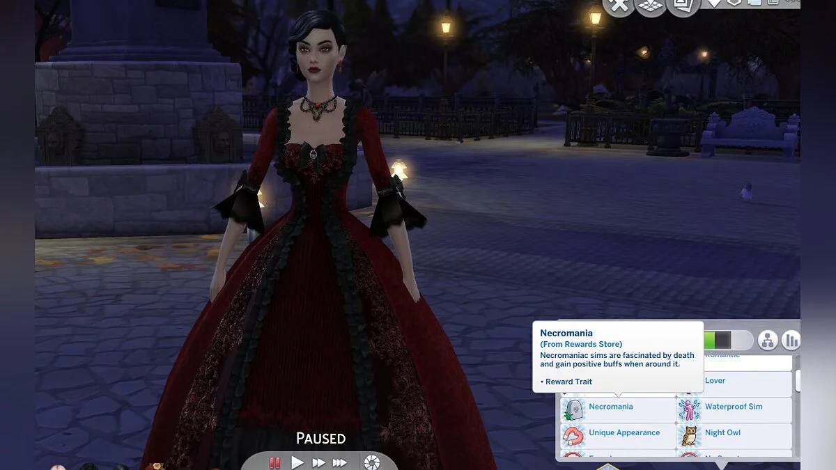 The Sims 4 — Черта характера — некромания