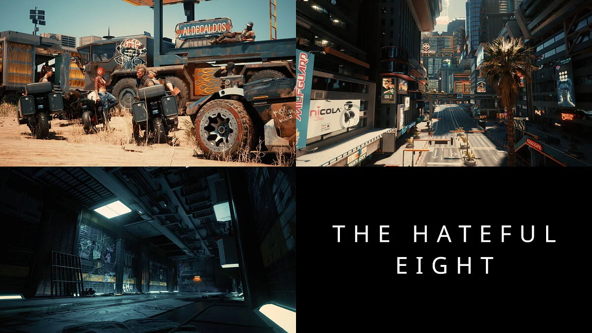 Cyberpunk 2077 — 40 новых цветовых гамм