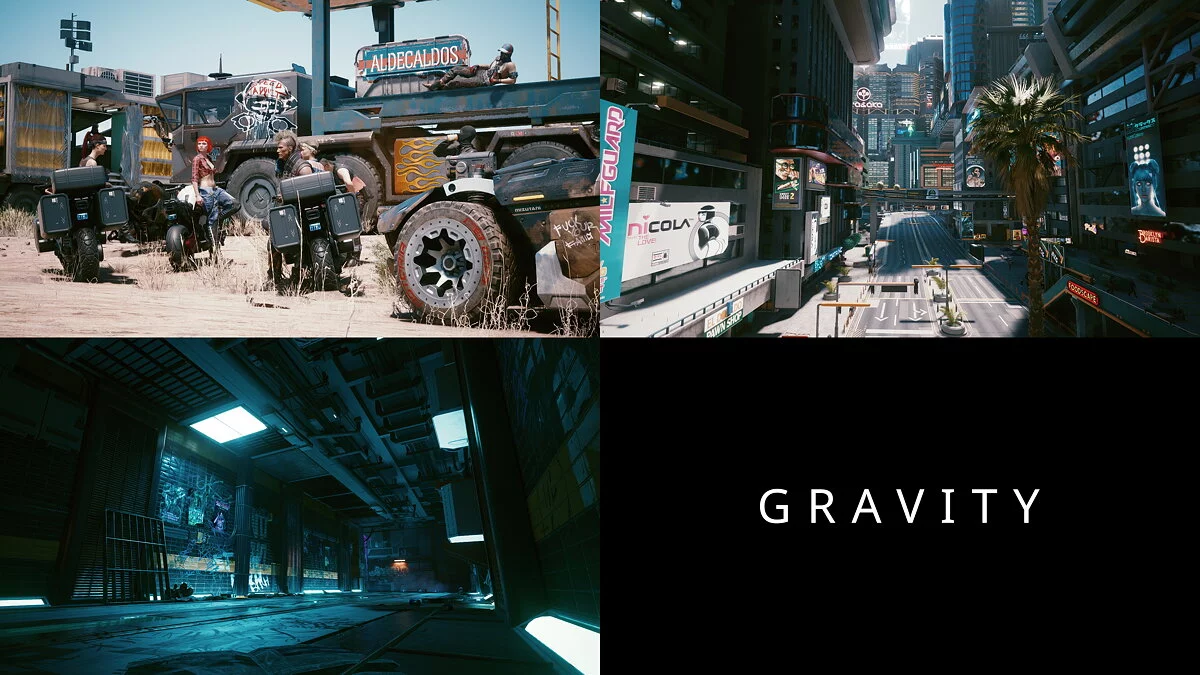 Cyberpunk 2077 — 40 новых цветовых гамм