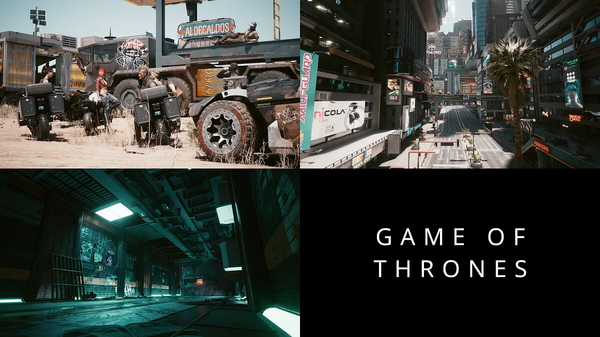 Cyberpunk 2077 — 40 новых цветовых гамм