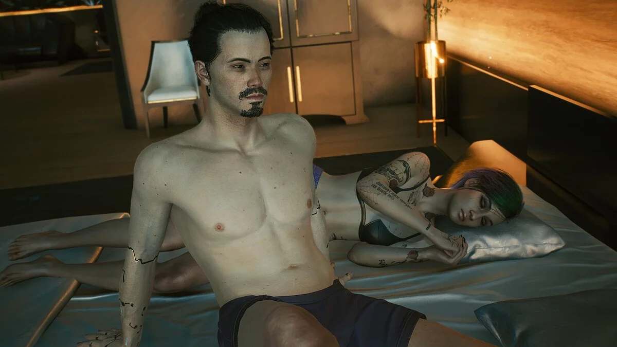 Cyberpunk 2077 — Предустановка азиатского мужчины