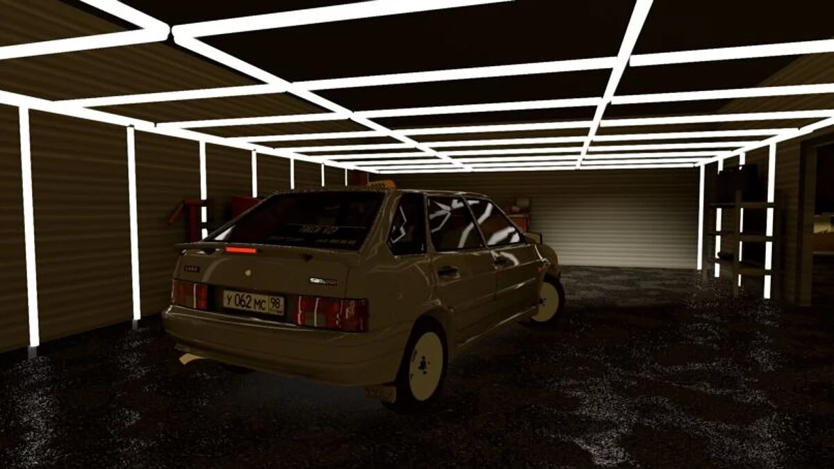 City Car Driving — Ваз 2114 (Taxi version)