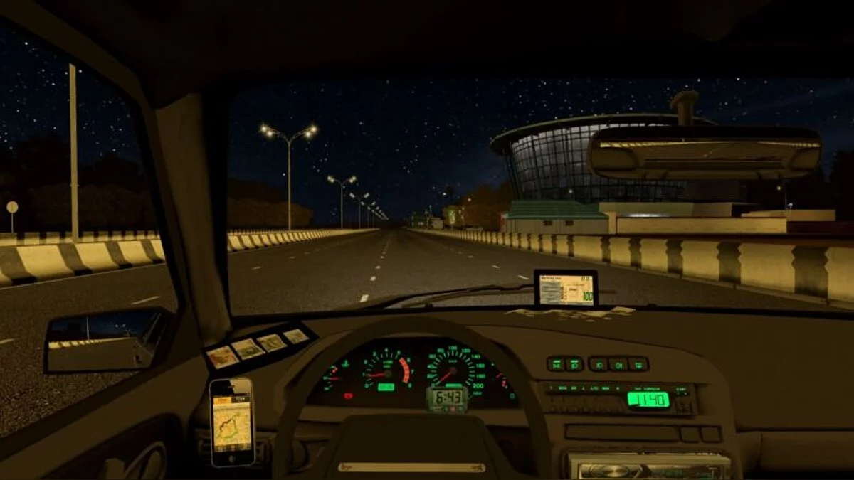 City Car Driving — Ваз 2114 (Taxi version)