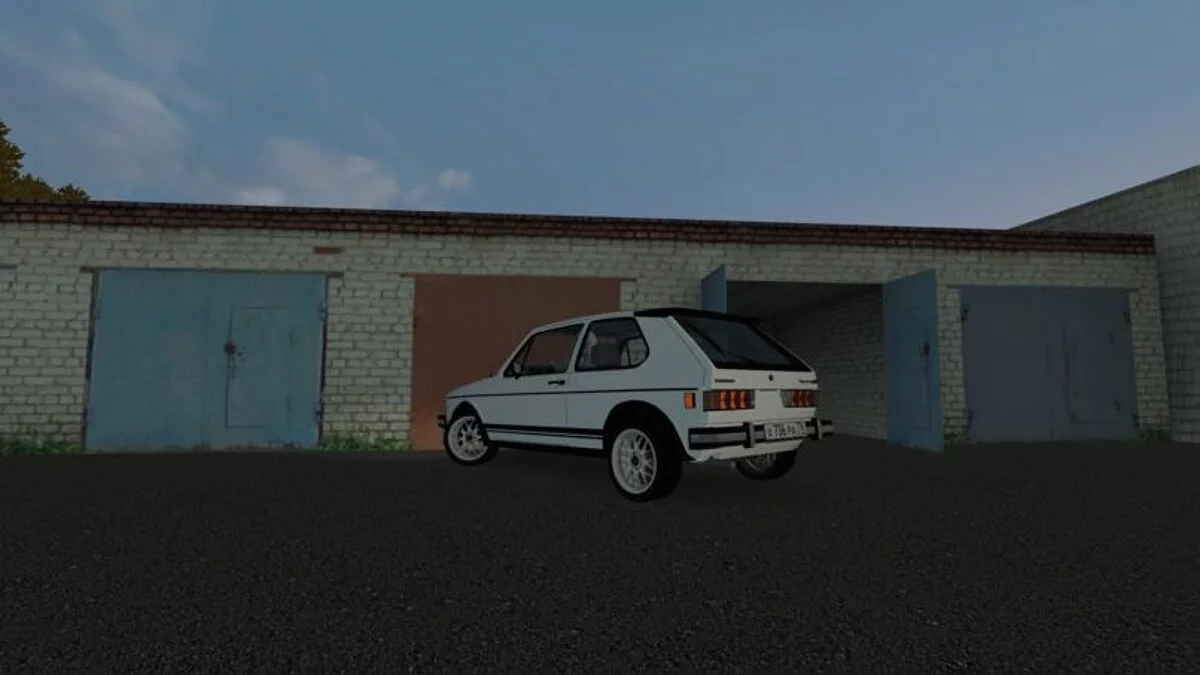 City Car Driving — Volkswagen Golf MK1