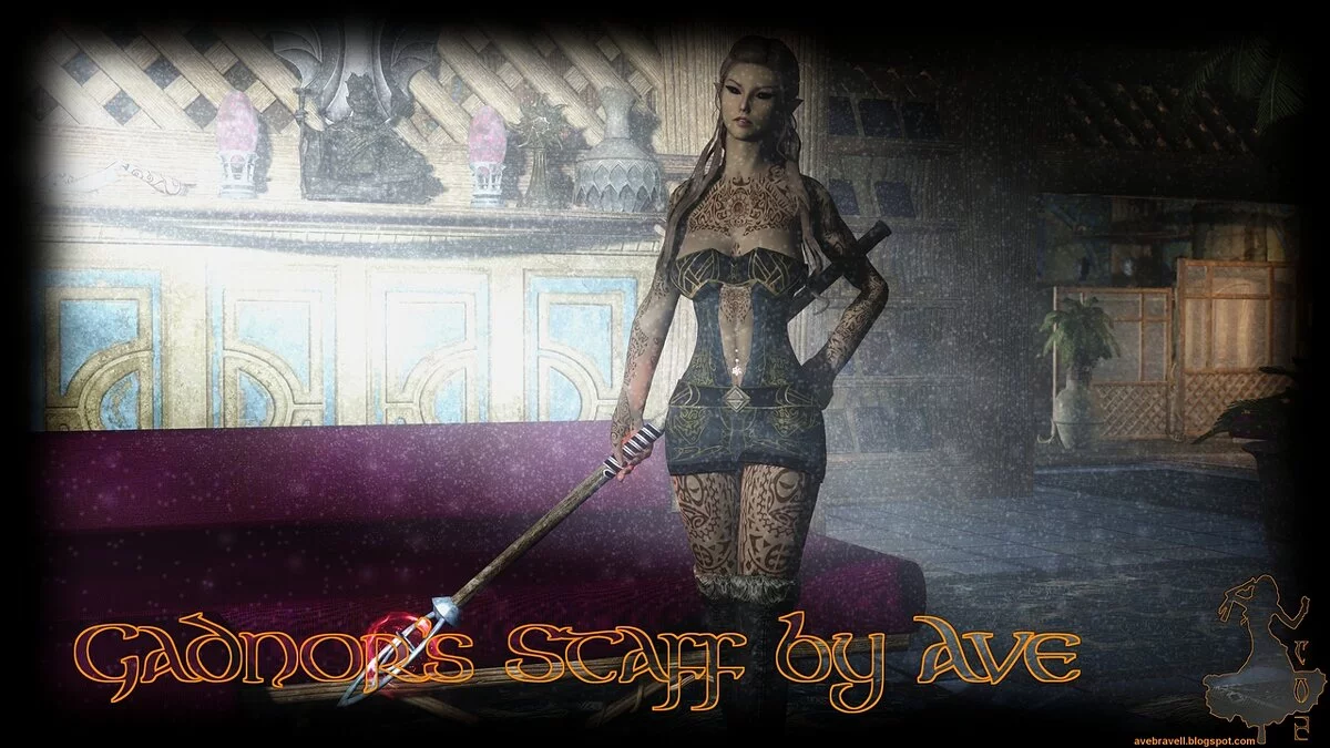 The Elder Scrolls 5: Skyrim Legendary Edition — Посох Гаднора