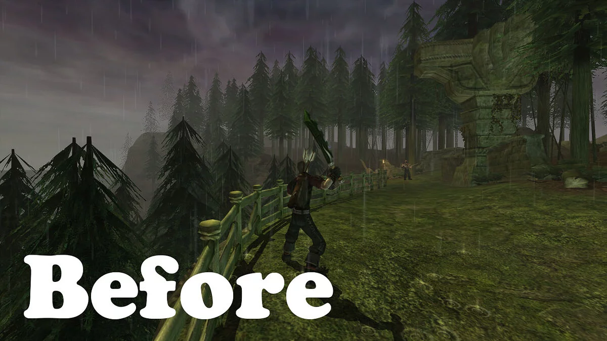 Fable: The Lost Chapters — Увеличенная дальность прорисовки