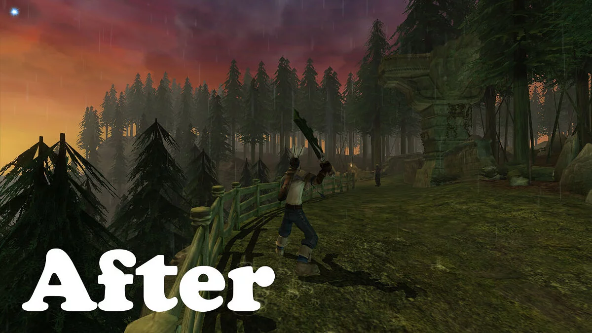 Fable: The Lost Chapters — Увеличенная дальность прорисовки