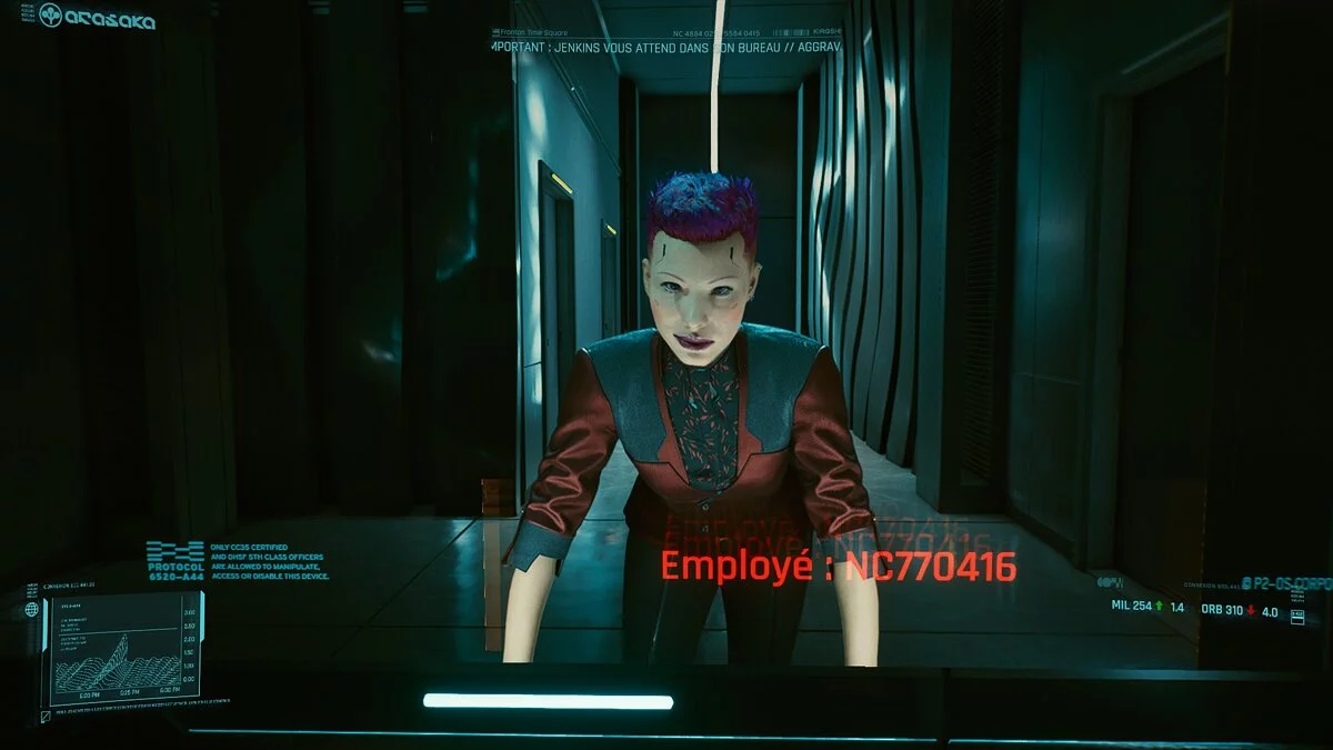 Cyberpunk 2077 — Ви с короткой стрижкой