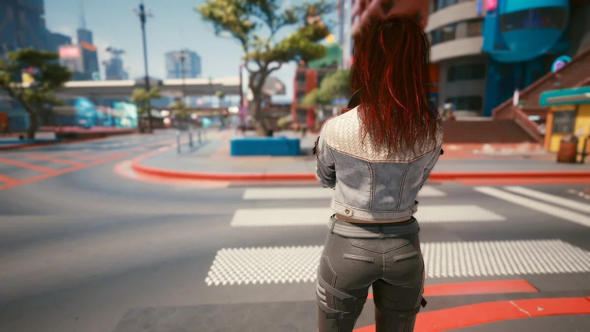 Cyberpunk 2077 — 4 цвета для волос