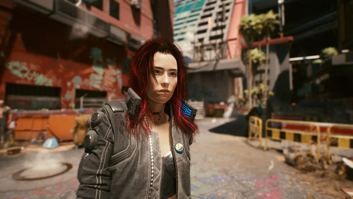 Cyberpunk 2077 — 4 цвета для волос