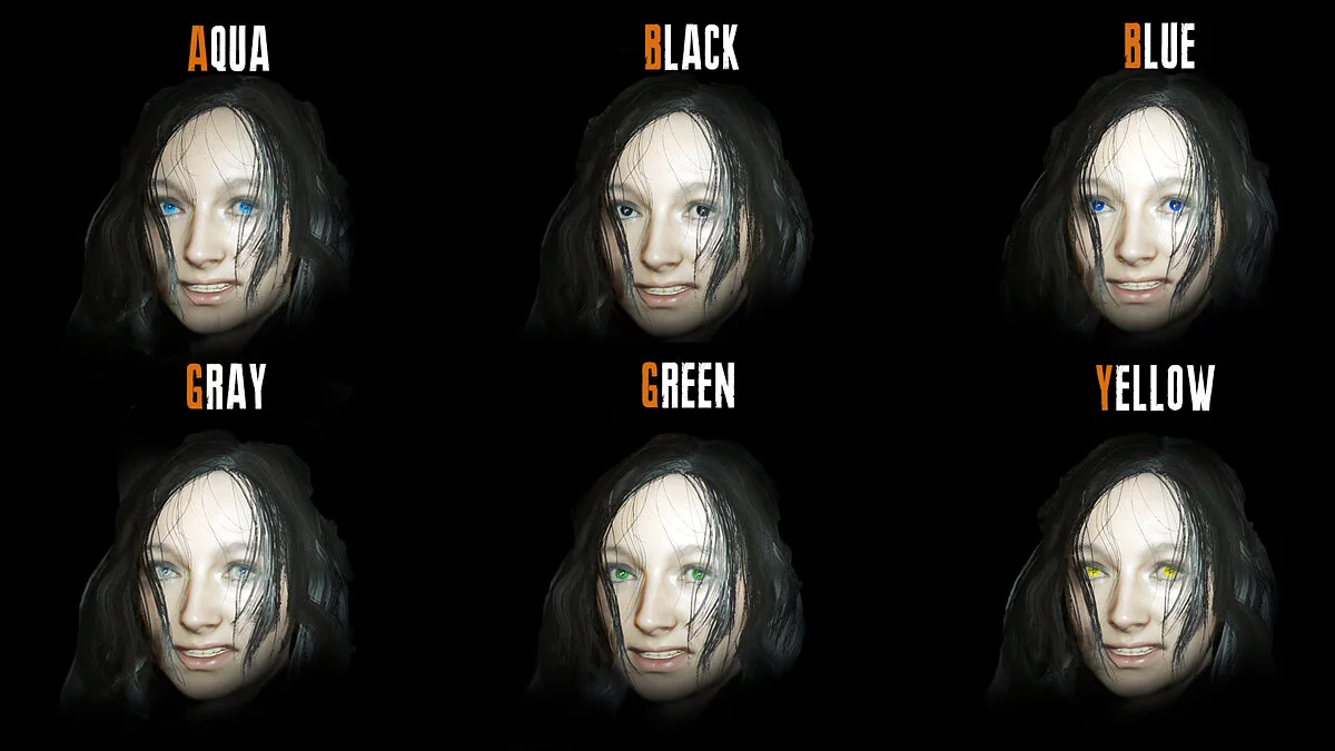 Resident Evil 7 Biohazard — Изменение цветов для Мии