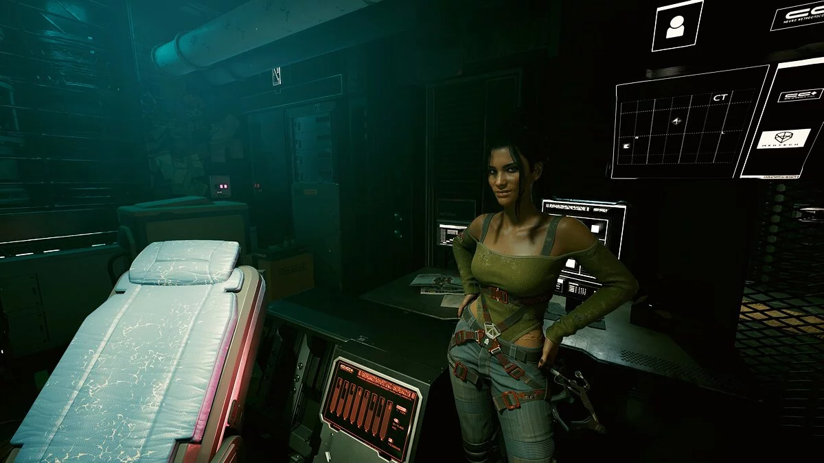 Cyberpunk 2077 — Джуди вместо Панам - замена любых персонажей