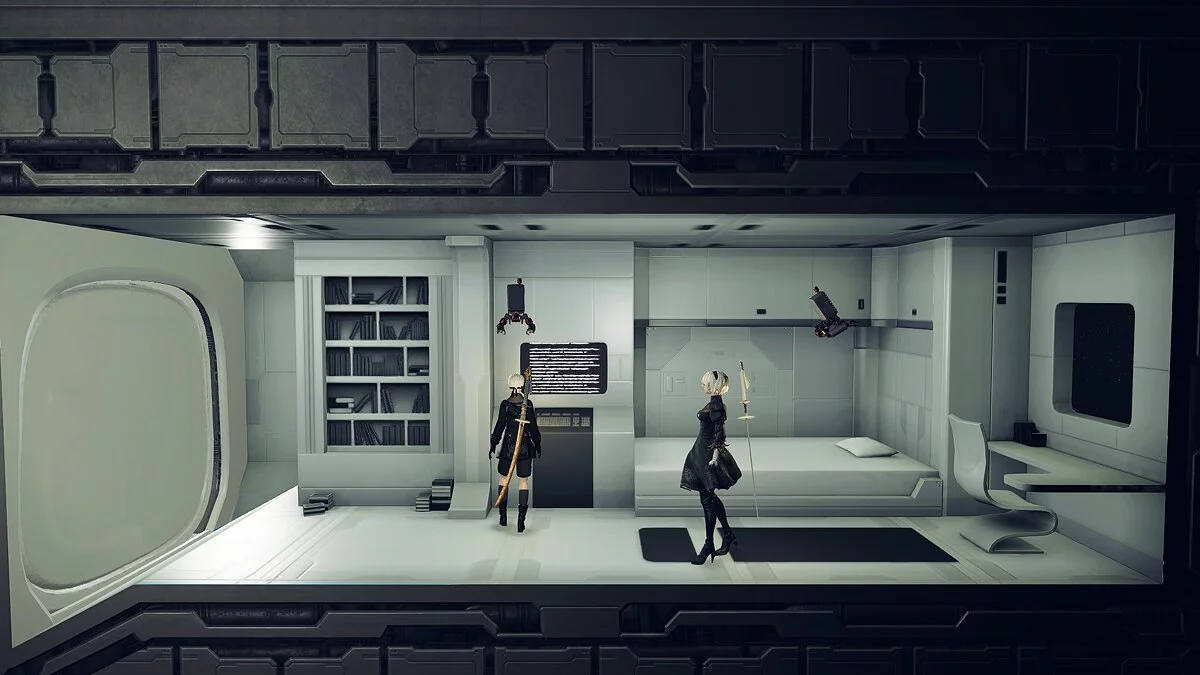 NieR:Automata Game of the YoRHA Edition — Цветной бункер