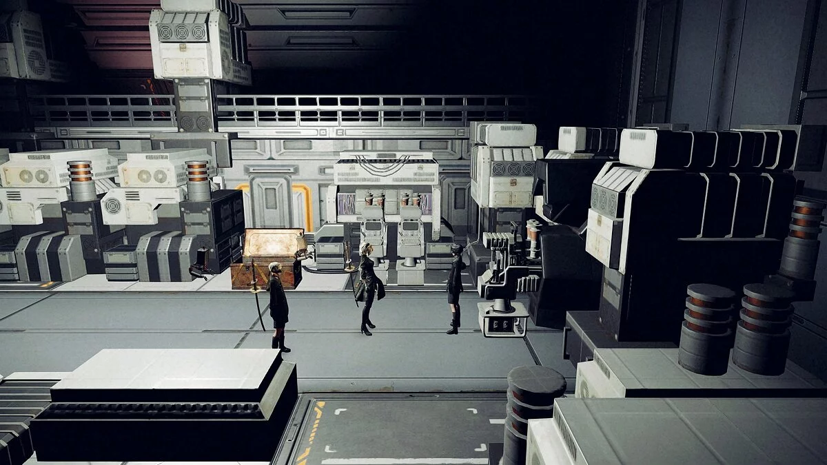 NieR:Automata Game of the YoRHA Edition — Цветной бункер