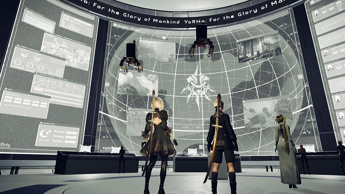 NieR:Automata Game of the YoRHA Edition — Цветной бункер