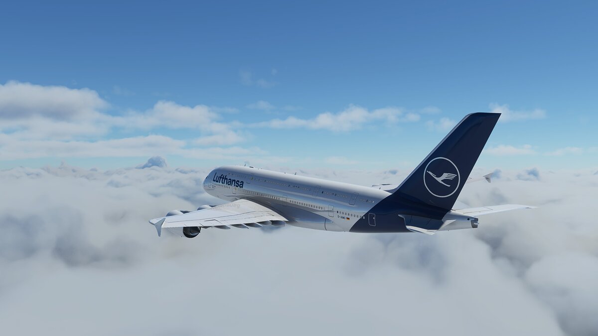 Microsoft Flight Simulator — Переделанный Аэробус A380