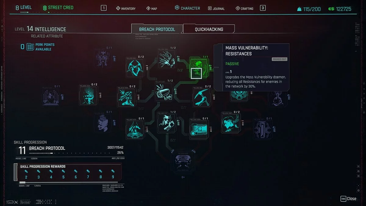 Cyberpunk 2077 — Перекраска интерфейса