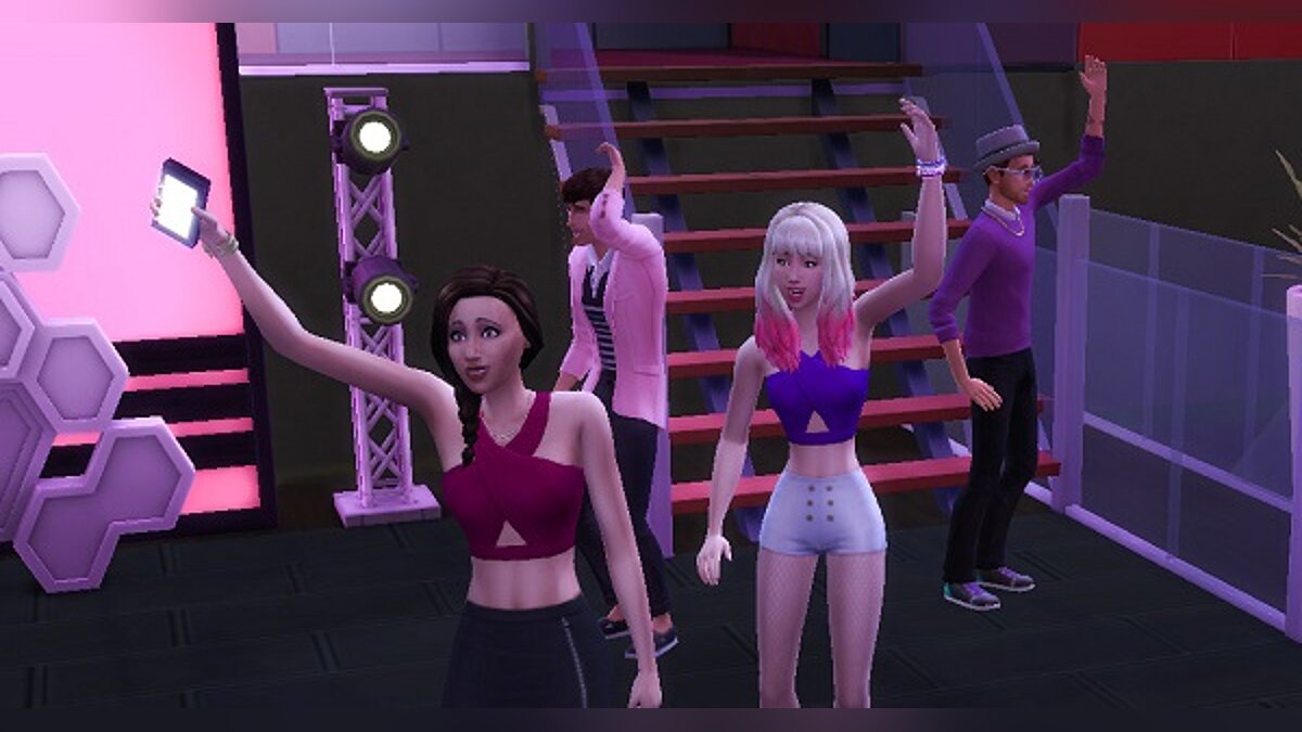 The Sims 4 — Только молодые персонажи посещают клубы (22.01.2021)