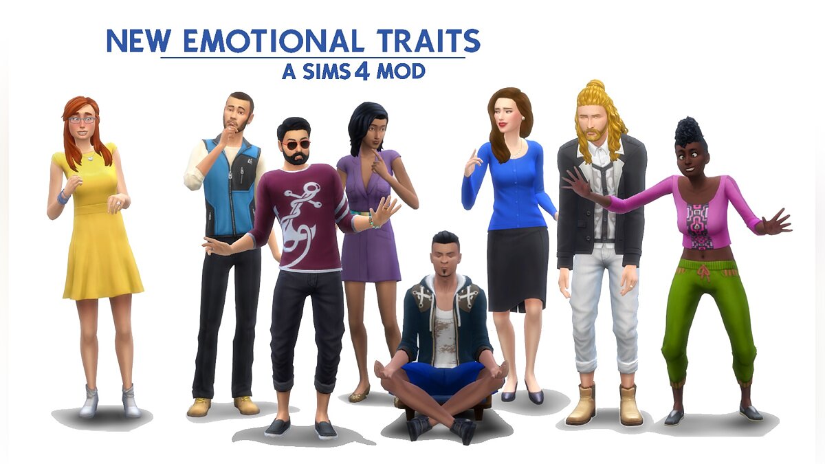 The Sims 4 — Новые эмоциональные черты (22.01.2021)