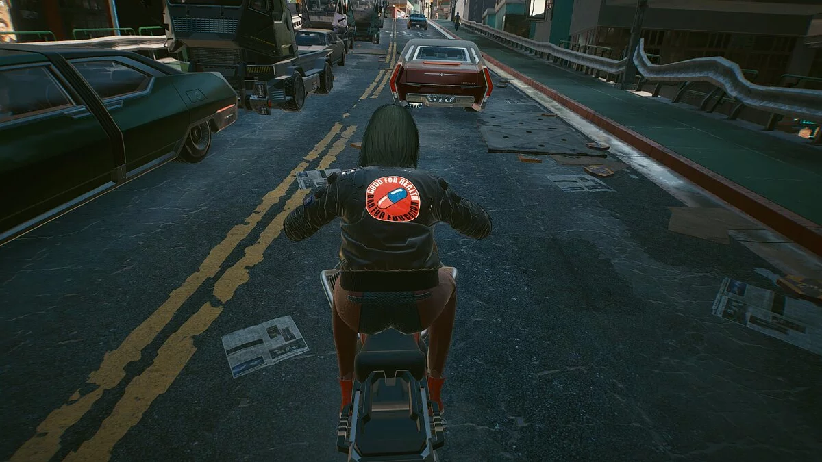 Cyberpunk 2077 — Куртка с пилюлей Акиры