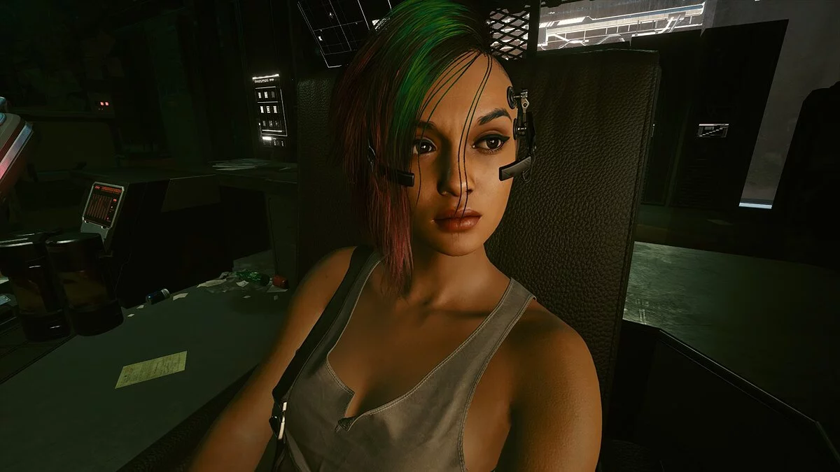 Cyberpunk 2077 — Джуди без татуировок