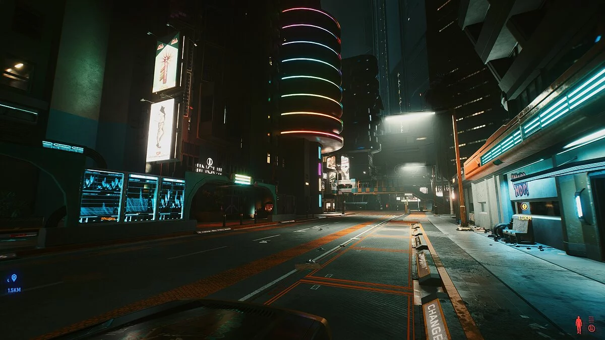 Cyberpunk 2077 — Эффекты HDR