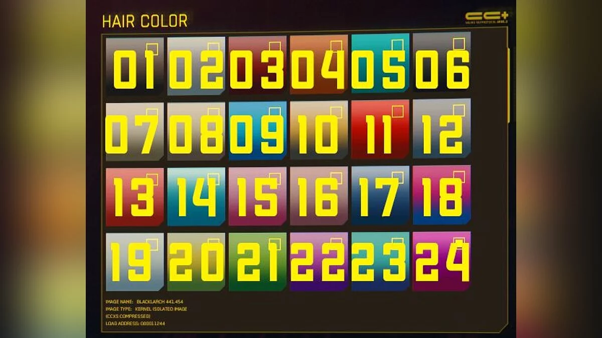 Cyberpunk 2077 — Цвет волос Черной вдовы из фильма «Мстители. Финал»