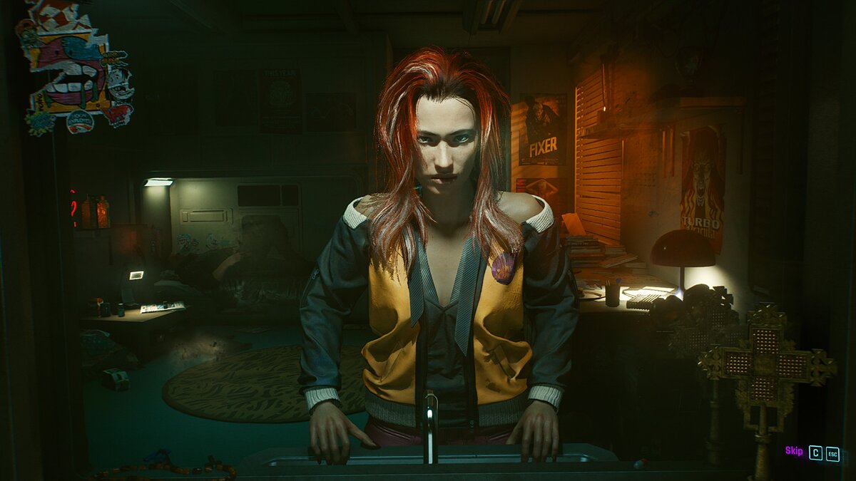 Cyberpunk 2077 — Цвет волос Черной вдовы из фильма «Мстители. Финал» / Лица  и Прически / Персонажи и игроки