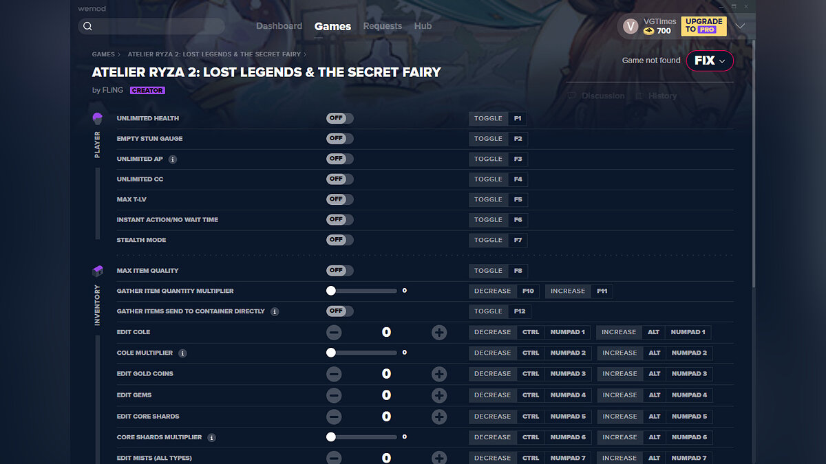 Atelier Ryza 2: Lost Legends &amp; the Secret Fairy — Трейнер (+29) от 28.01.2021 [WeMod]