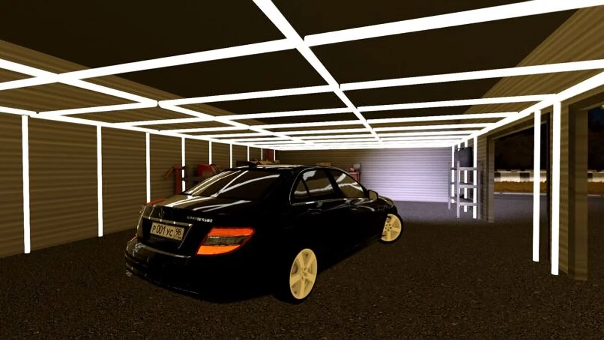 City Car Driving — Mercedes-Benz C180 W204