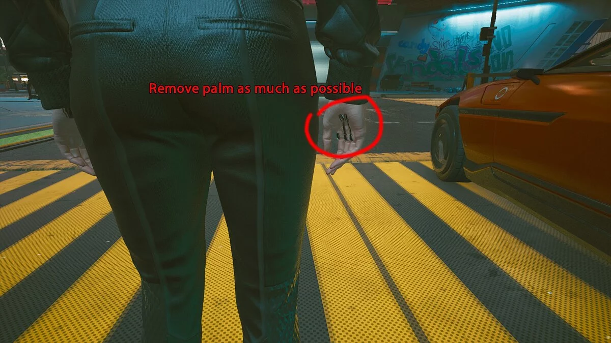 Cyberpunk 2077 — Удаление отверстий после инъекции