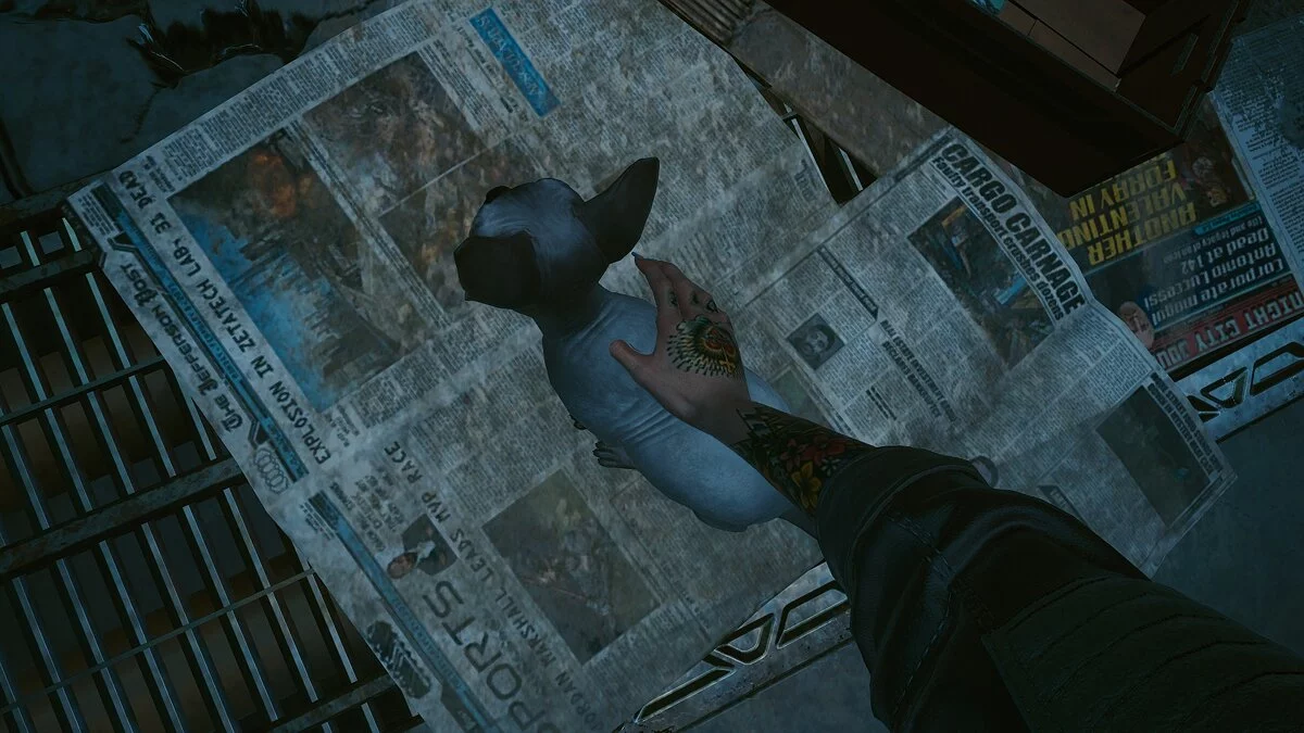 Cyberpunk 2077 — Тату-рукава для девушки Ви